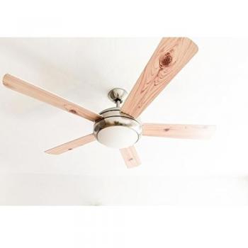 Aireryder Ursa Ceiling Fan Brushed Nickel with Light