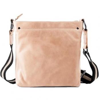 Harold's Caugio Men's Leather Shoulder Bag 21 cm Brown