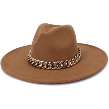 Fedora Feutre Jazz en Pêche – Haute Couture
