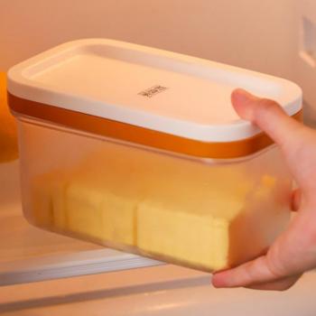 Double Layer Butter Box Cheese Storage Keeper