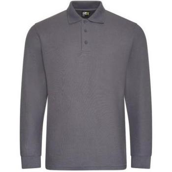 PRO RTX Men's Long Sleeve Piqué Polo Shirt