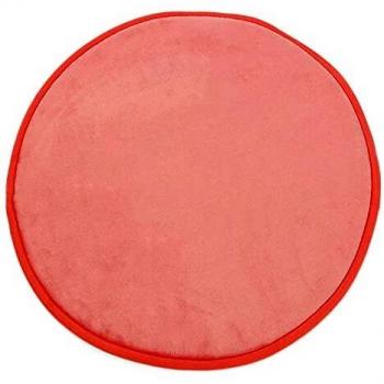 Cortile di Velluto: Tappeto Rotondo Corallo 70 cm – The Deco Factory