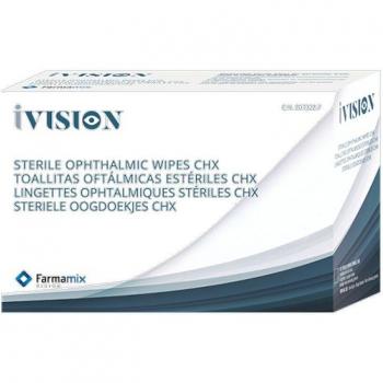 Toallitas Ivision para Cuidado Ocular CHX 20 Unidades