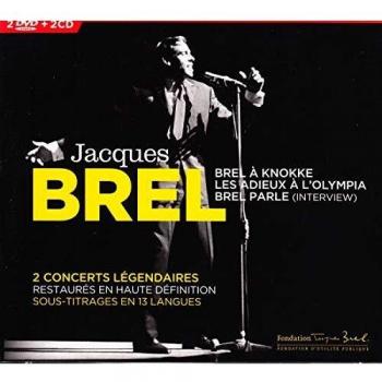 Jacques Brel en concert 2 CD 1 DVD