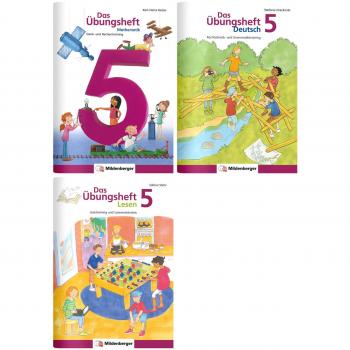 Sicher ins 6. Schuljahr – Paket: Rechnen – Schreiben – Lesen – Grammatik · Klasse 5: Wichtige Grundlagen des Stoffs der 5. Klasse wiederholen, um gut ins 6. Schuljahr zu starten.
