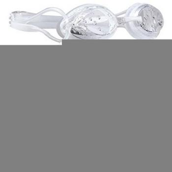 Pack de 2 Dimples Excel Claras Gafas de natación para la práctica diaria con clip nasal y tapones para los oídos (transparente)