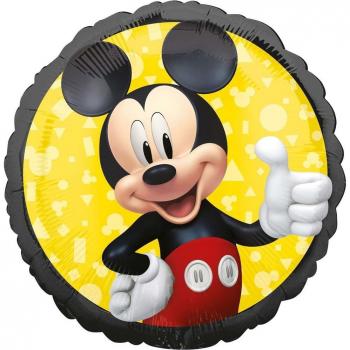 Ballon aluminium rond licence Mickey Mouse Forever 43 cm – AMSCAN 4069901