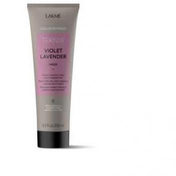 Lakmé Teknia Color Refresh Violet Lavender Mask maschera nutriente con pigmenti colorati per capelli con toni viola 250 ml