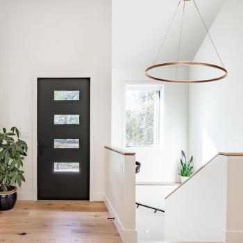 Lampe Suspendue Ringlux Or Métal Ø 80cm LED