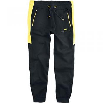 Batman Caped Crusader Black Sweat Pants - Size L - 60% Cotton, 40% Polyester