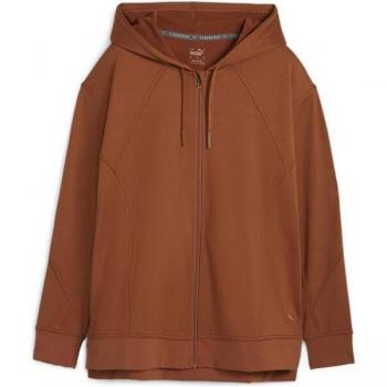 PUMA Damen Hoodie W TRAIN CLOUDSPUN - TEAK - S
