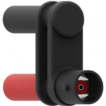 ELECTRO PJP 21130-CD1 Adattatore per misurazioni Presa bnc - Accoppiatore a banana Rosso, Nero