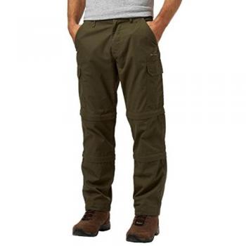 Peter Storm Men's Ramble Ii Double Zip Off Trousers - Khaki, Khaki 34S