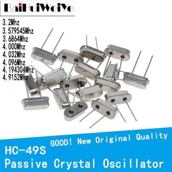 10PCS HC-49S Quartz Crystal Resonator 3.579545MHz