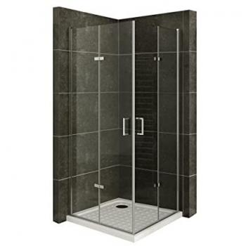 Cabina de Ducha Matilde 80x85x190 cm con Perfiles Cromados