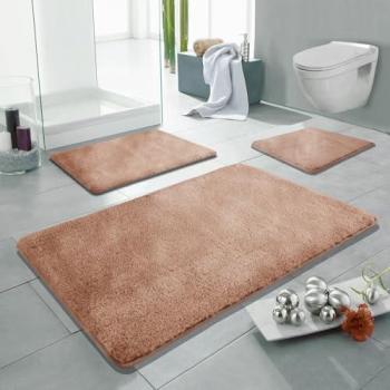 LindenBerg Badezimmer Teppich, rutschhemmend, 50 x 55 cm