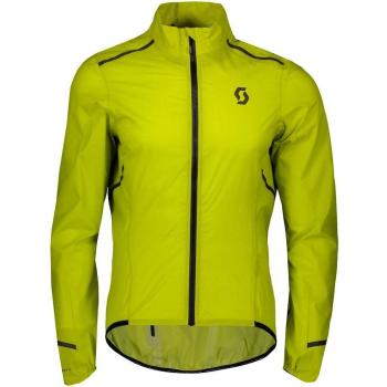 Chaqueta impermeable Scott RC Weather WP para ciclismo, color amarillo, talla XXL