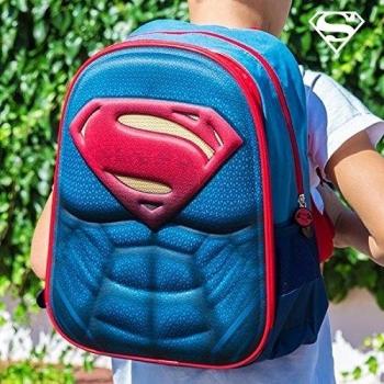 Mochila Escolar 3D Superman