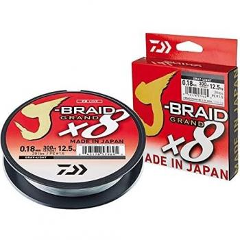 J Braid Grand 13/100 270 M - Daiwa Gris