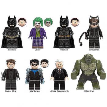 Figuras de Acción Batman y Joker 8 Piezas