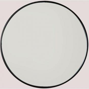 Specchio Metallo Sklum 50cm Nero