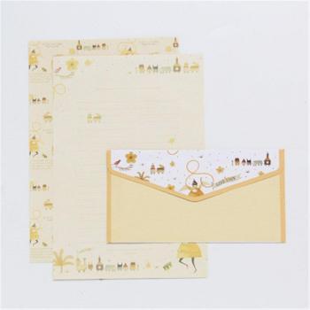 Cute Floral Envelope Set for Invitations