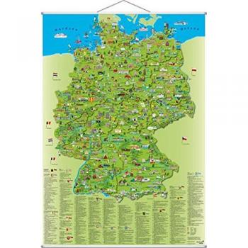Illustrierte Deutschlandkarte
