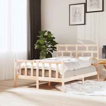 VidaXL 3101343 Bed Frame Solid Wood 120x200 cm