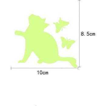 Cartoon Cat Wall Switch Decal