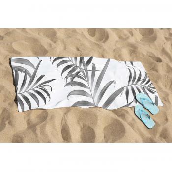 Hawaiian Style Palm Leaves Beach Towel