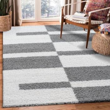 Sanat Hochflor-Teppich »Milano 1254«, rechteckig, 30 mm Höhe, Hochflor, Wohnzimmer, Schlafzimmer, fußbodenheizungsgeeignet