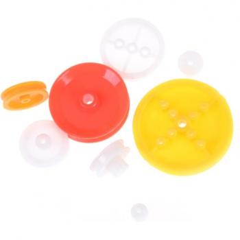 Set de 7 Poleas de Correa para Proyectos DIY
