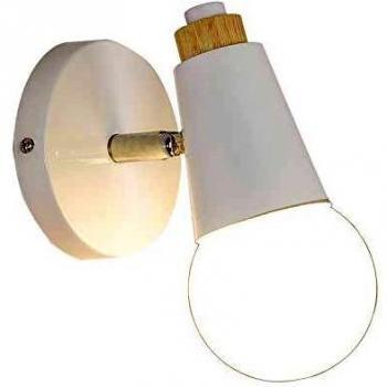 Lampe Murale Rustique en Bois