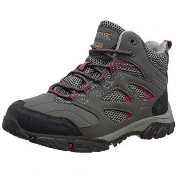 Buty trekkingowe Regatta Holcombe IEP Mid dla kobiet, szary kolor, 37 mm