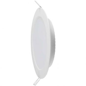 Panel LED Empotrable Redondo 3W 6500K Blanco Frío