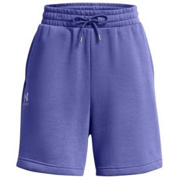 Shorts Under Armour UA Esenciales de Felpa Relax Lila