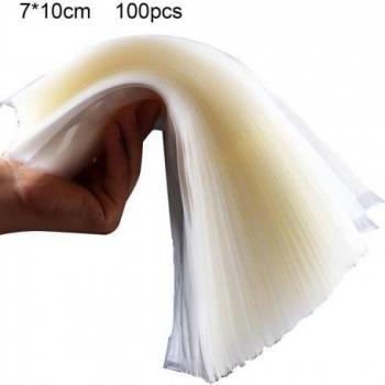 100Pcs Plastic Vacuum Storage Bags with Good Seal