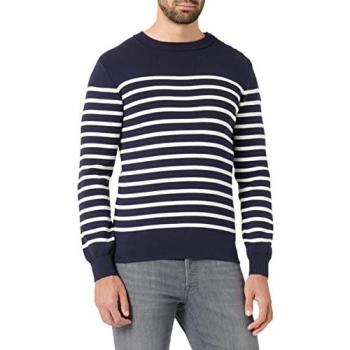 Pull Marin Armor-Lux Groix Droit Jaune