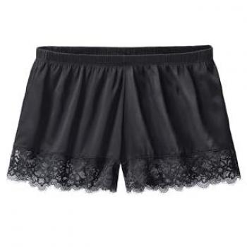 Pantaloncini Notturni Lascana in Nero