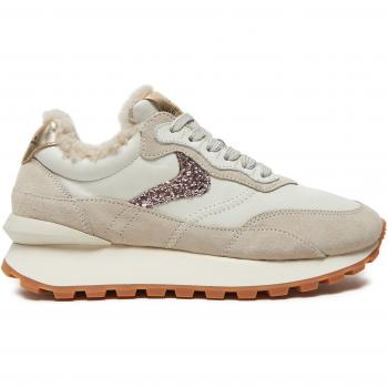 Sneakers Qwark Hype Fur von Voile Blanche für Damen Beige