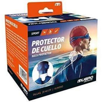 Mugiro Protector de Cuello Trajes de Neopreno - Negro - Talla L