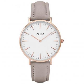 Damenquarz Uhr Cluse CLA001 – Analog, Lederarmband