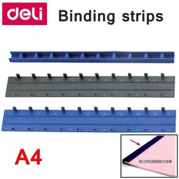 Plastic Binding Strips 100PCS 10 Holes A4