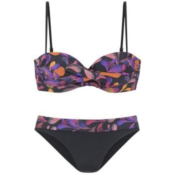 Bikini VIVANCE Rojo Intenso con Detalles Neutros