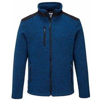 Portwest KX3 Men's Performance Fleece Jacket in Persian Blue, Size XL