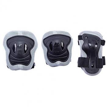 K2 Junior Protektoren Set schwarz/grau