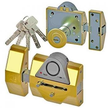 Cerrojo Lince 7930RSA con Alarma y Llaves Iguales