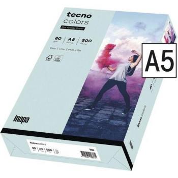 Inapa tecno Druckerpapier Rainbow, Pastellfarben, Format DIN A5, 80 g/m²