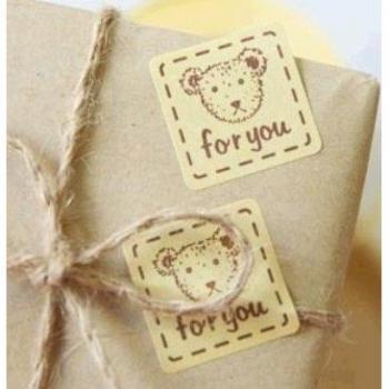 160 unids/lote Oso Pegatinas de Sellado Bonito para DIY