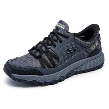 Skechers Uomo Dynamite AT Sneaker Carbone 40